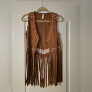 Fringed Vest